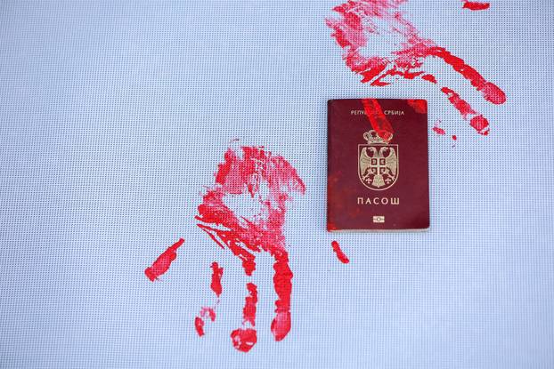 Zagreb: Mirna akcija solidarnosti sa svim žrtvama represivnog sustava u Srbiji ispred srpske ambasade