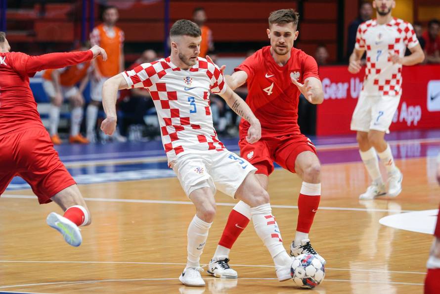 Susret Hrvatske i Poljske u dodatnim kvalifikacijama za Svjetsko prvenstvo u futsalu
