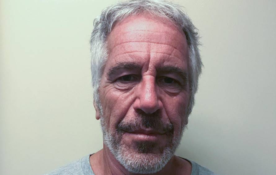 Jeffrey Epstein appears in a photo taken for the NY Division of Criminal Justice Services' sex offender registry