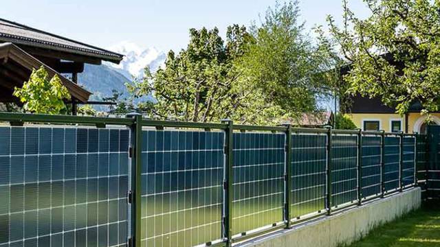 Solarni paneli umjesto ograde oko doma? Je li to dobra ideja?