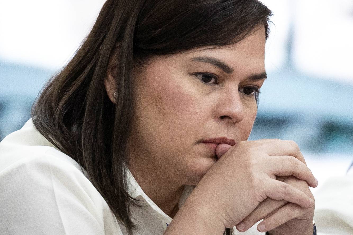 Philippine Vice-President Sara Duterte at the House of Representatives