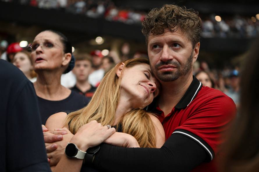 Memorial service for slain conservative commentator Charlie Kirk, in Glendale