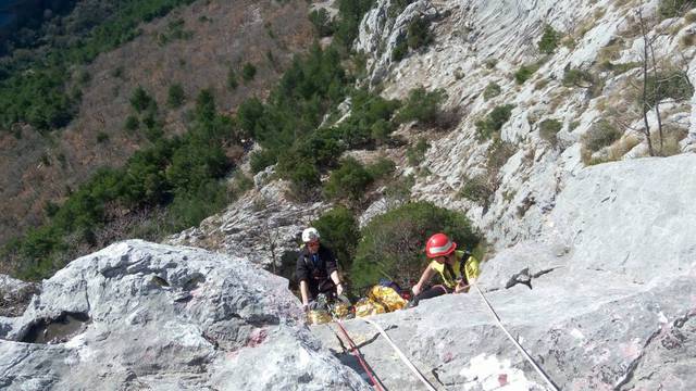 Akcija: GSS-ovci su spasili pastira iz kanjona Cetine