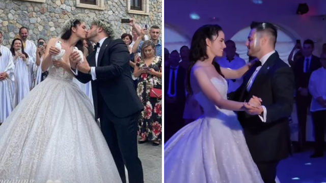 Makedonski pjevač oženio je hrvatsku voditeljicu: Objavio je i kadrove s raskošne proslave