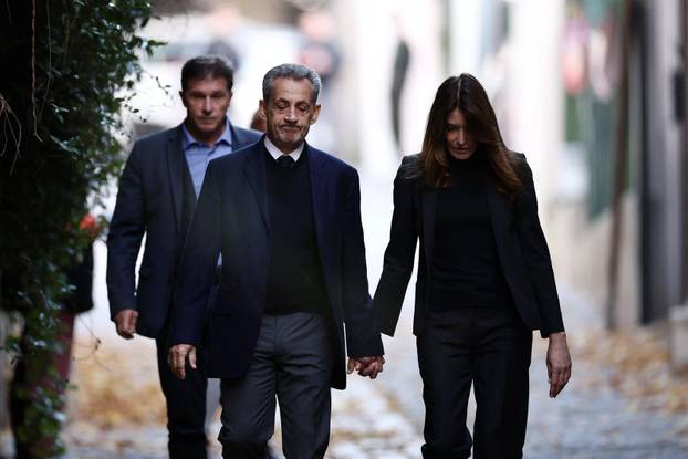 Former French President Sarkozy goes to jail to begin five-year sentence