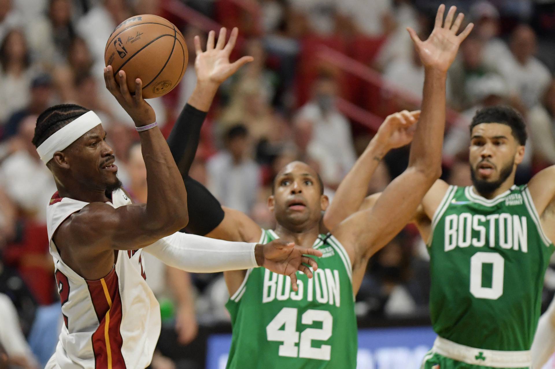 NBA: Playoffs-Boston Celtics at Miami Heat