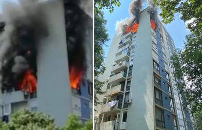 VIDEO Pogledajte vatrogasce kako gase požar na neboderu