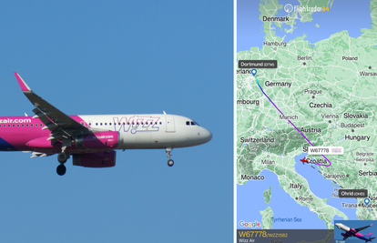Drama na nebu iznad Hrvatske: Zrakoplov naglo promijenio smjer, na kraju sletio u Italiju