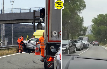 VIDEO Zbog  blagdana gužva i zastoji na cestama: Niz nesreća diljem zemlje, ima i ozlijeđenih