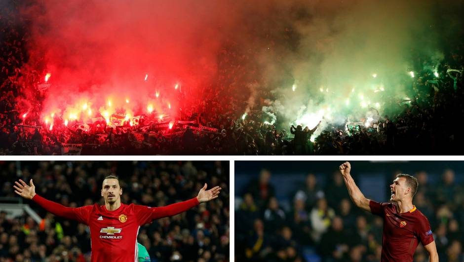 Old Trafford u plamenu! Džeko i Ibrahimović hat-trick heroji