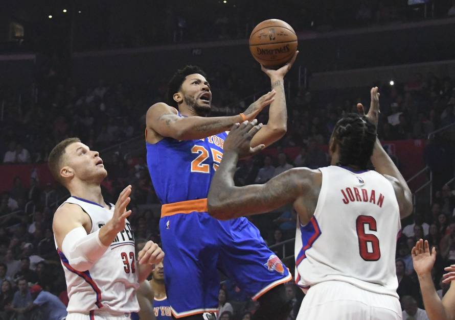 NBA: New York Knicks at Los Angeles Clippers