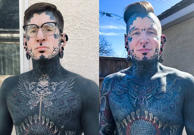 EXCLUSIVE: 'I've spent over Ł160,000 on tattoos and body modifications – it has enhanced my love life'