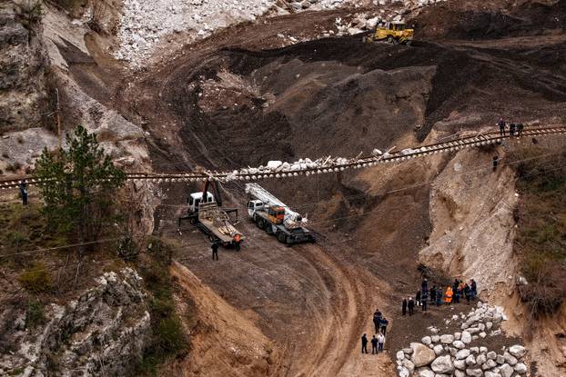 U Donjoj Jablanici započela je prva faza sanacije i rekonstrukcije željezničke pruge