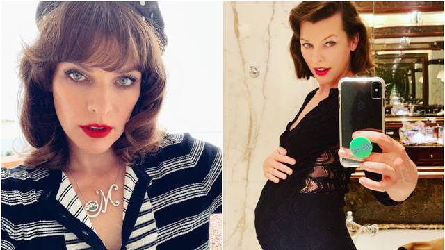 Milla Jovovich (44) čeka bebu: 'Obitelj i ja bili smo na iglama'