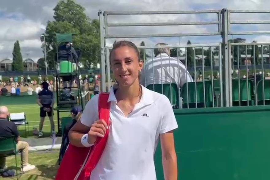 Petra Marti&cacute; u kvalifikacijama Wimbledona