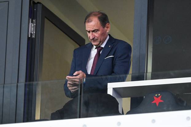 Prag: VIP tribina tijekom susreta Češke i Hrvatske u kvalifikacijama za FIFA Svjetsko prvenstvo