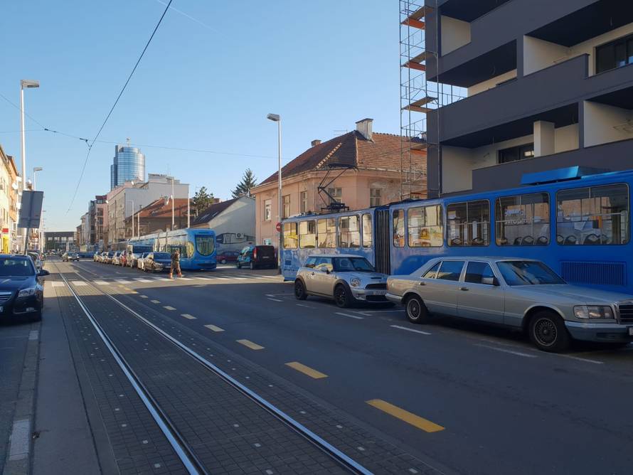Sudari u Tratinskoj i na Ilici: Tramvajski promet u zastoju...