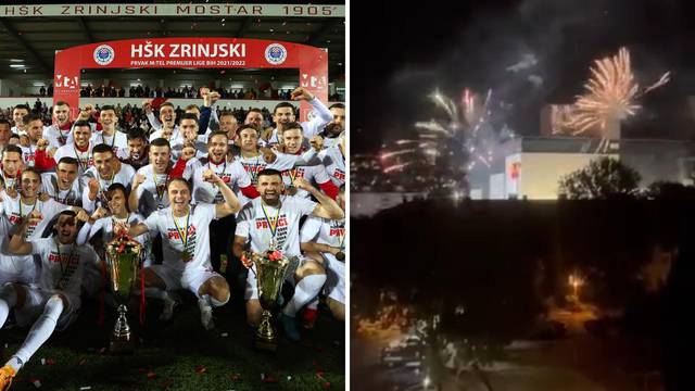 Mostarci palili vatromet Tomasu i momčadi usred noći: Zrinjski sanja rušenje hita Lige prvaka