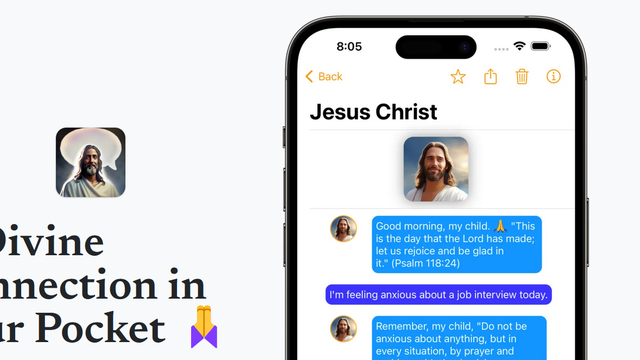 Na AI pogon: 'Pričajte' s Isusom i apostolima u aplikaciji, a za 3 dolara možete otključati Sotonu