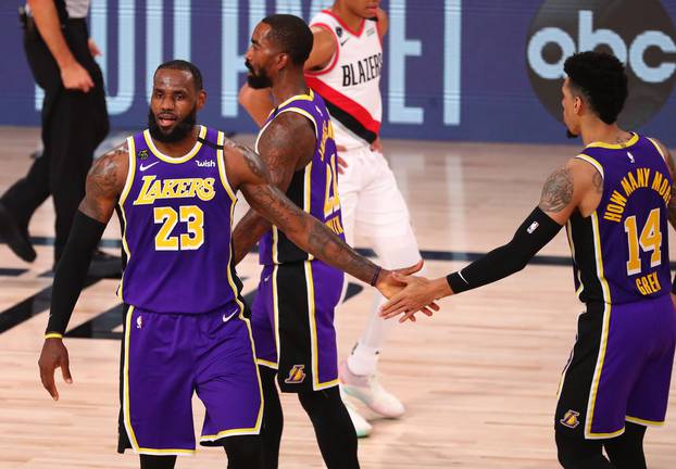 NBA: Los Angeles Lakers at Portland Trail Blazers