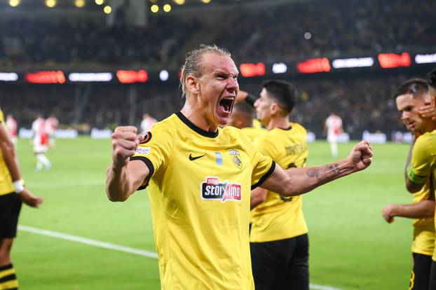 Football Europa League match - UEFA EUROPA LEAGUE - AEK FC vs Ajax, Europa League, Group B