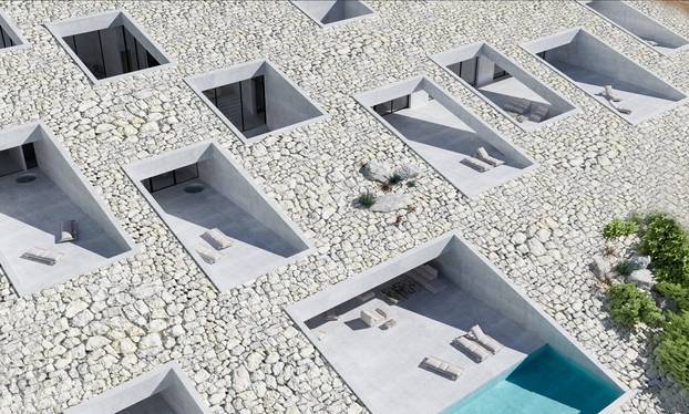 FOTOGALERIJA Hvar dobiva podzemnu vilu iz budućnosti!