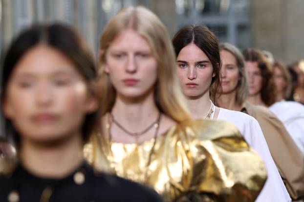 Gabriela Hearst Womenswear Spring/Summer 2026 collection during Paris Fashion Week