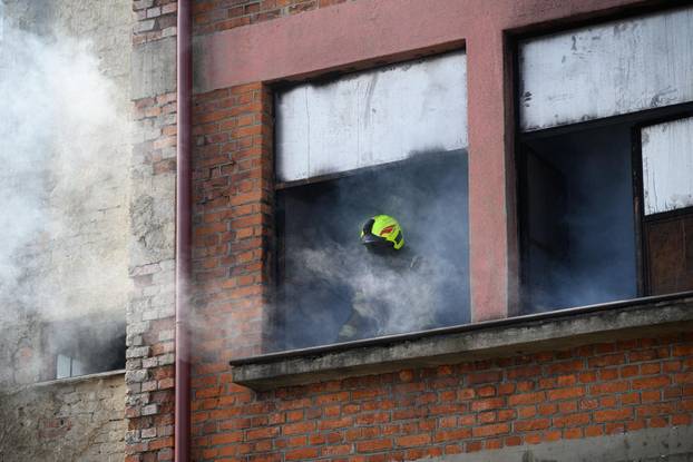 Zagreb: Demonstracija suradnje vatrogasne postrojbe i robotskog psa Unitree Go2 