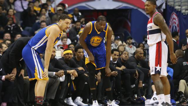 NBA: Golden State Warriors at Washington Wizards