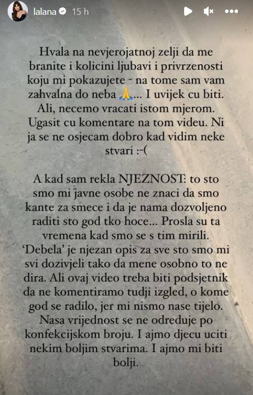 Ciganović stao u obranu žene koja je Lani rekla da je 'debela': Žena da je pametna, sad bi je...