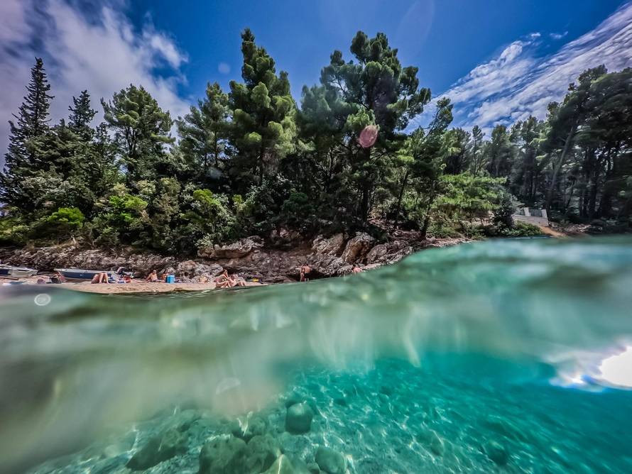 Uvala Pupnatska Luka na otoku Korčuli