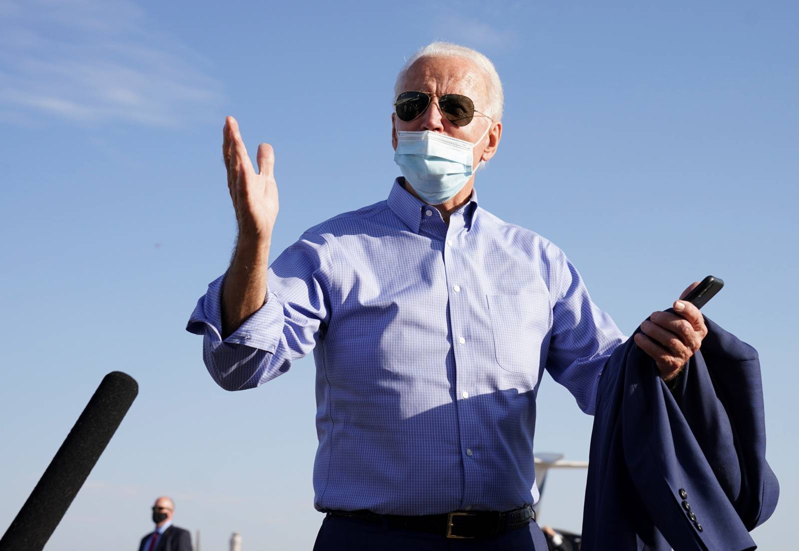 U.S. Democratic presidential candidate Joe Biden campaigns in Las Vegas, Nevada