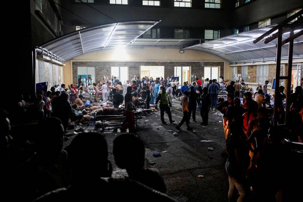 Aftermath of earthquakes in La Guaira