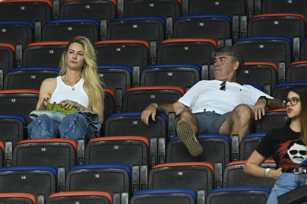 Split: Iris Rajčić na derbju Hajduka i Dinama