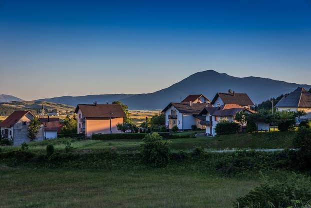 Ljetno poslijepodne na Kupreškoj  visoravni
