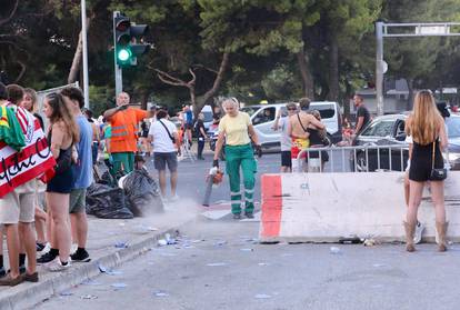 FOTO Jutro nakon prve večeri Ultre: Partijaneri ostali do zore, ceste pune vrećica i otpada...