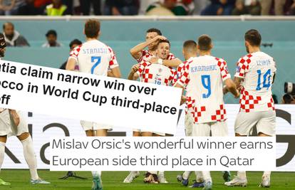 Svjetski mediji hvale 'vatrene': Hrvati, elitna nacija nogometa!