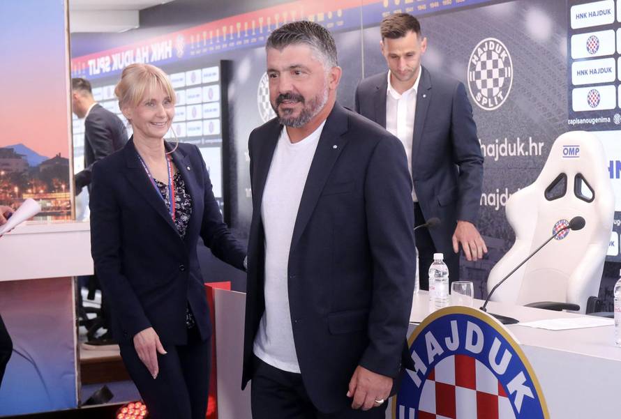 Split: Službeno predstavljen novi trener Hajduka Gennaro Gattuso