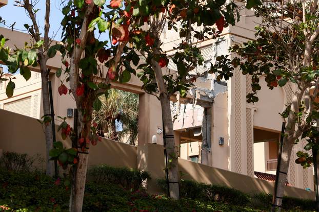 Iranian attack, following United States and Israel strikes on Iran, in Dubai