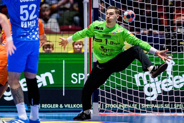 Malm&ouml;: EHF Europsko rukometno prvenstvo 2026., Hrvatska - Nizozemska