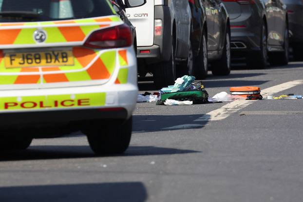 Police respond to a major incident, in Nottingham