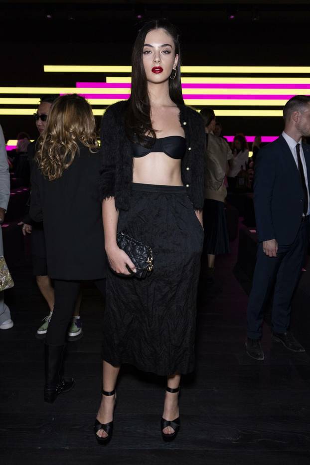 Deva Cassel attends DIOR Spring/Summer 2024 Runway during Paris Fashion Week on September 2023 - Paris; France 26/09/2023