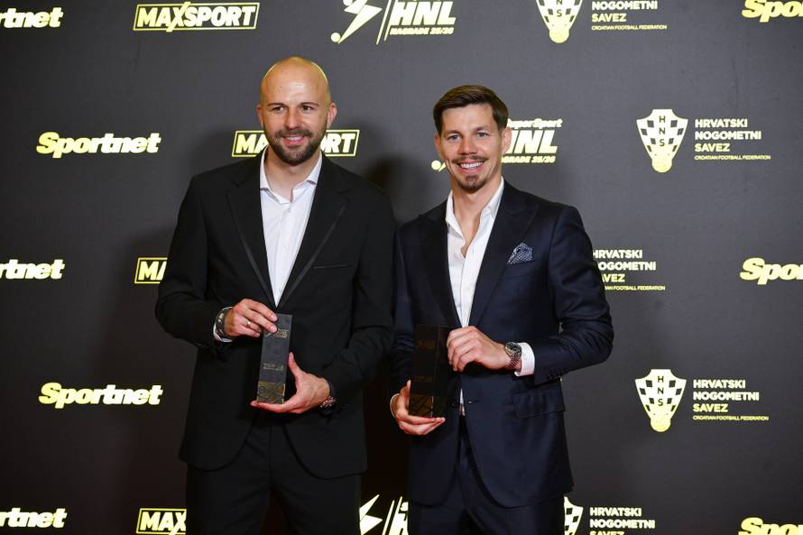 Zagreb: Druženje nakon dodjele nagrade SuperSport Hrvatske nogometne lige