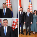 FOTO Milanović nakon prisege pozirao s obitelji, fotkao se sa ženom, sinovima i nećakinjom