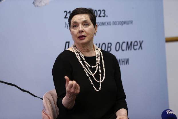 Slavna glumica Isabella Rossellini autorskom predstavom 'Darwinov osmijeh' gostuje na Beogradskom festivalu igre