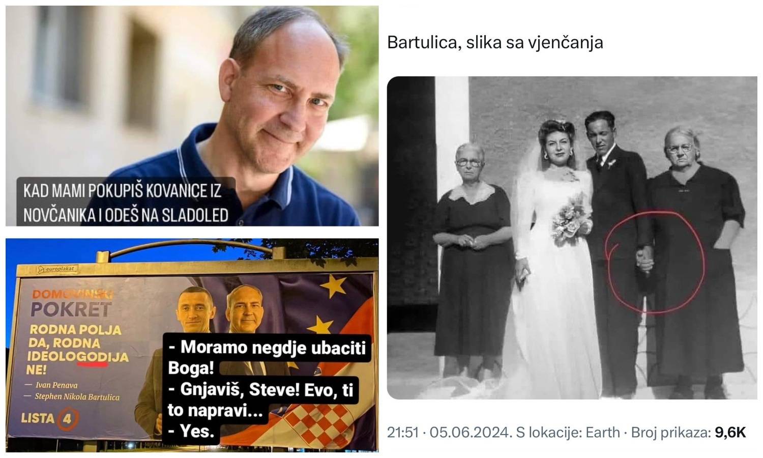 Urnebesni memovi o Bartulici na internetu: Kad mami pokupiš kovanice i odeš na sladoled...