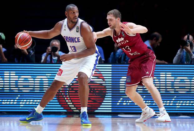 Lille: ?etvrtfinale EuroBasketa 2015, Francuska - Latvija