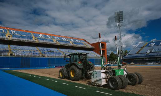 FOTO Radovi na Maksimiru: Evo kako danas izgleda glavni teren
