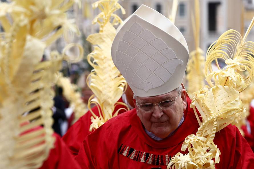 Palm Sunday Mass in St. Peter's Square at the Vatican