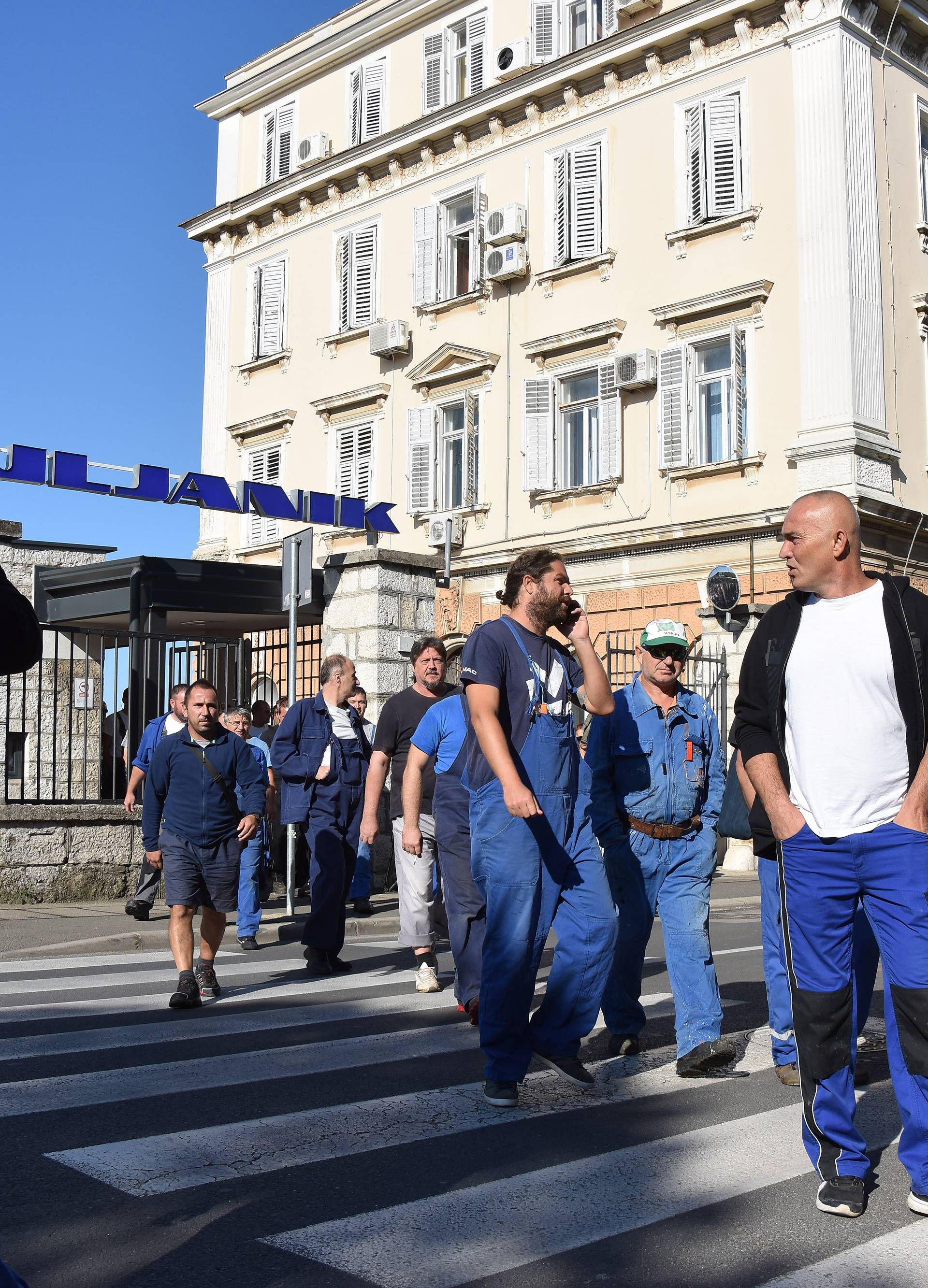 Pula: Radnici Uljanika ponovno i na ulicama, pozivaju graÄane na prosvjed